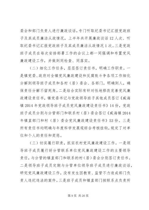 第一篇：县供销社党风廉政建设责任制自检自查报告.docx