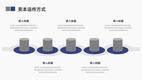 蓝色简约地球商业计划书ppt模板