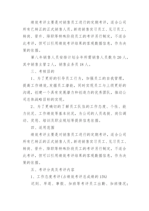 销售绩效考核方案.docx