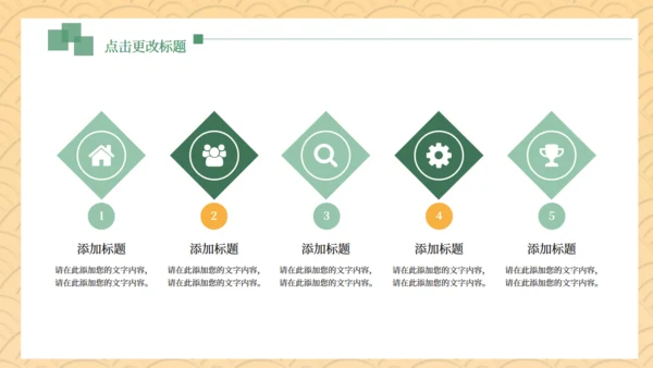 端午节赛龙舟习俗介绍国风通用PPT模板