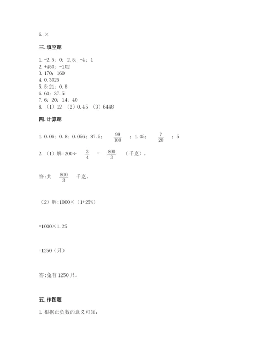 北师大版六年级下册数学期末测试卷【能力提升】.docx