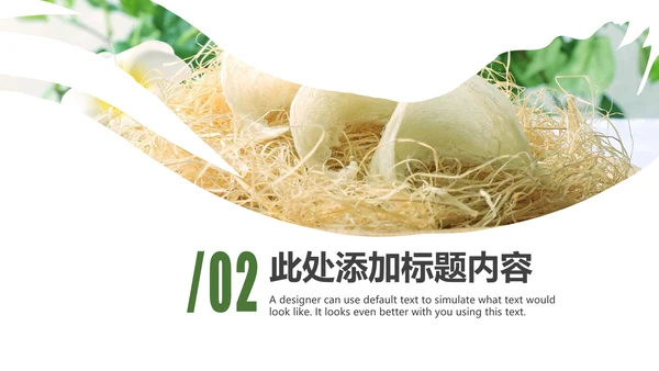 养身燕窝天然燕窝补品健康养生PPT模板新