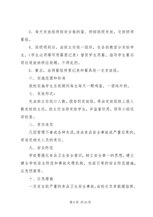 人民小学营养餐实施方案.docx