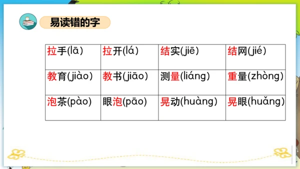 统编版二年级语文下册单元复习第四单元（复习课件）
