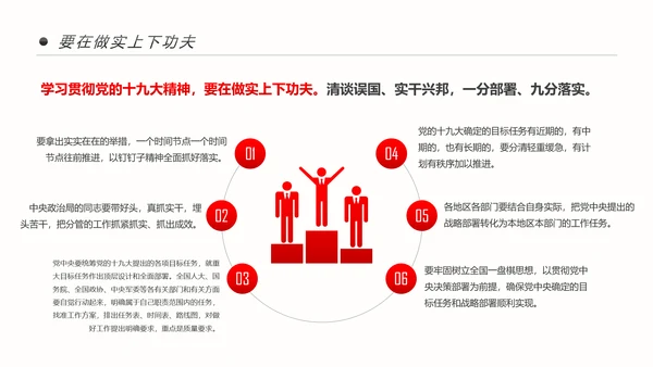 共青团十九大精神学习团委年终总结PPT