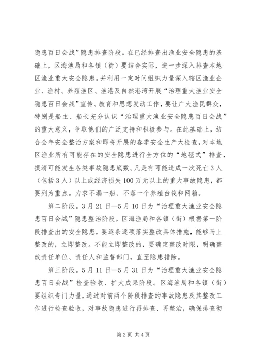 重大渔业安全隐患治理方案.docx