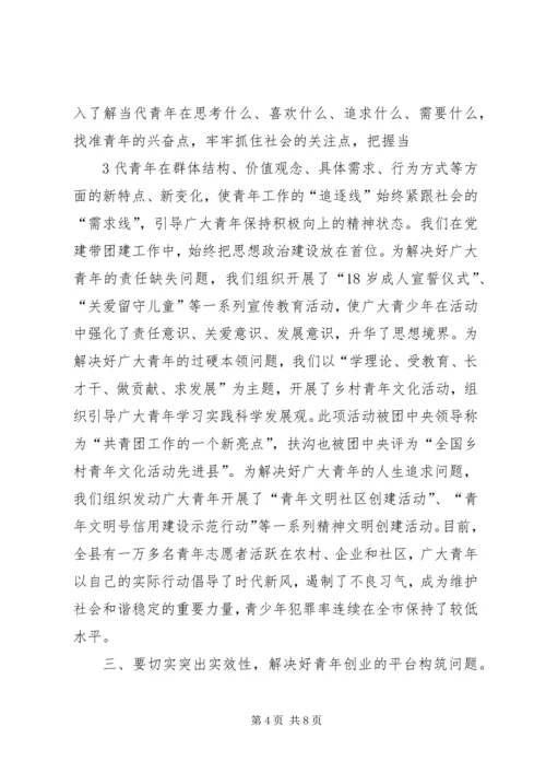 对党建带团建工作的几点思考.docx