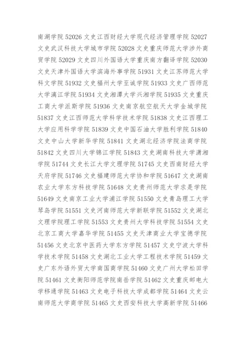 全国三本大学排名表.docx