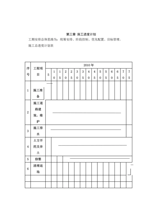 防洪除涝水利工程施工组织设计.docx