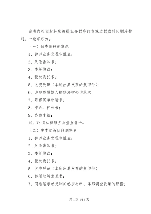 律师事务所业务档案管理制度 (2).docx