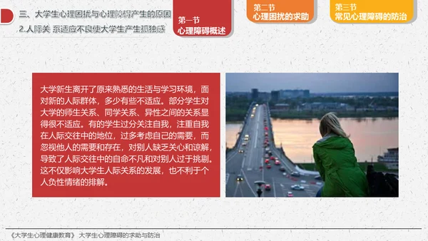 大学生心理障碍求助与防治通用PPT模板