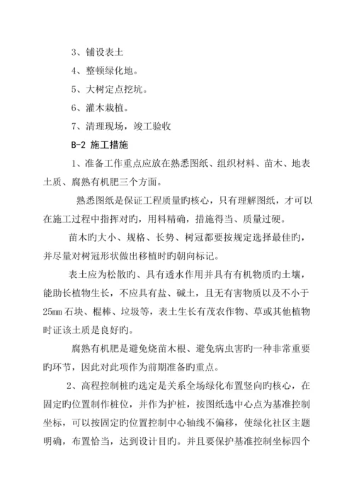 园林绿化综合施工组织设计专题方案.docx