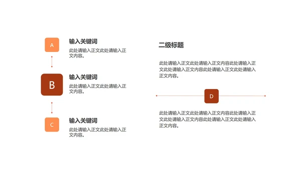 黄色卡通风手绘女孩教学PPT模板