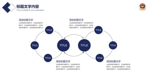 公安警察案件汇报动态PPT