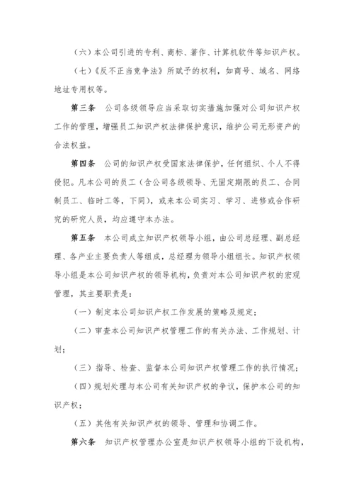 企业知识产权管理制度汇编.docx