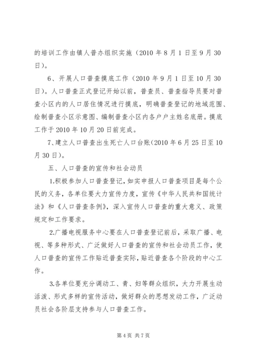 人口普查工作实施方案.docx