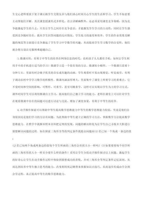 高中数学教学论文总结报告.docx