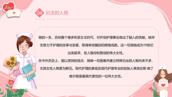 护士节白衣天使PPT模板