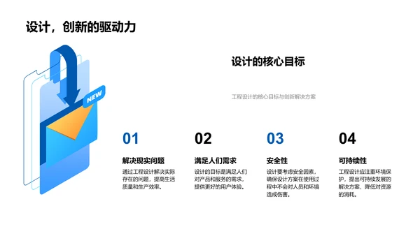 工程设计创新实践报告PPT模板