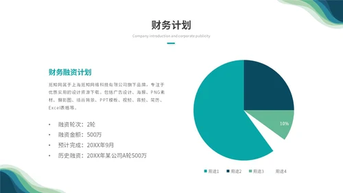 简约商务科技风渐变线条公司介绍企业介绍产品介绍ppt模板科技公司介绍