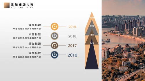 商务都市企业汇报通用PPT模板
