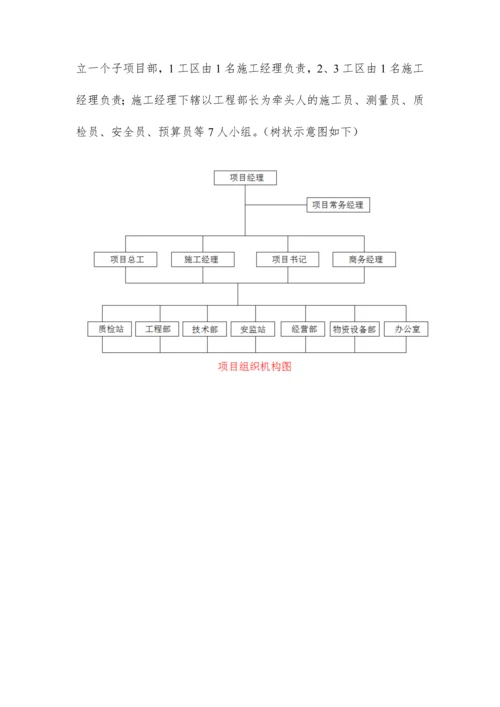 市政道路工程项目策划书.docx