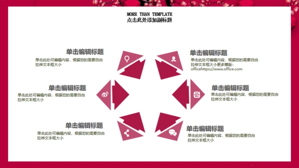 陪你跨年喜庆红灯笼跨年晚会通用PPT年终总结