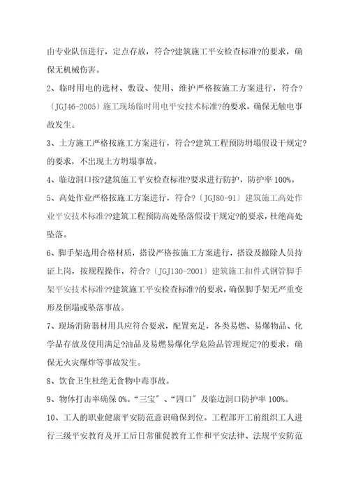 职业健康安全管理方案