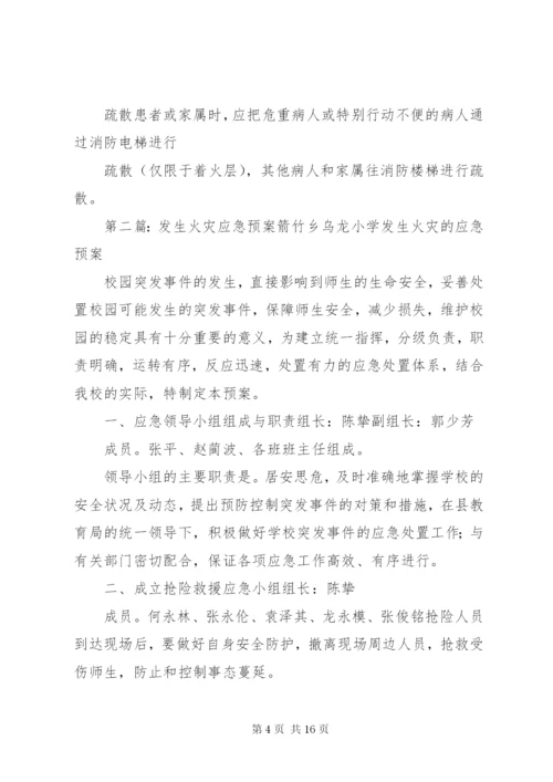 科室发生火灾应急预案大全.docx