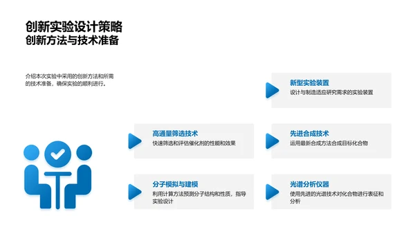 化学研究月报PPT模板