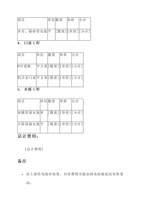 四川简易集成房屋报价单