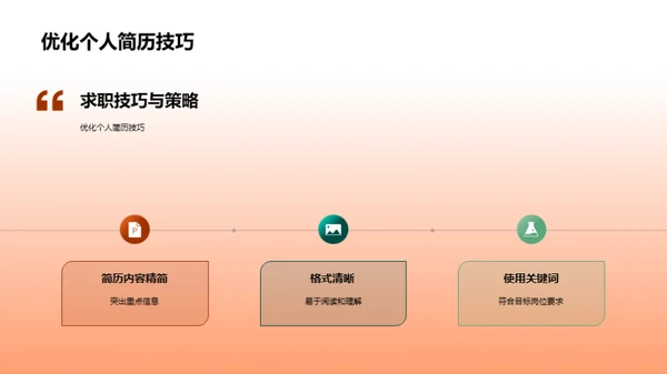 求职升级攻略