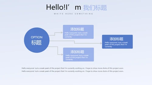 蓝色医疗医药代表工作总结动态PPT