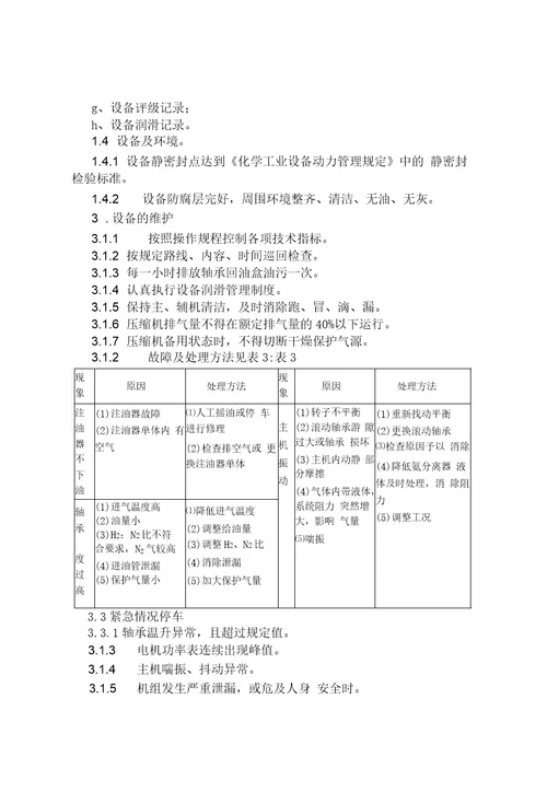 TC450320透平循环机检修规程