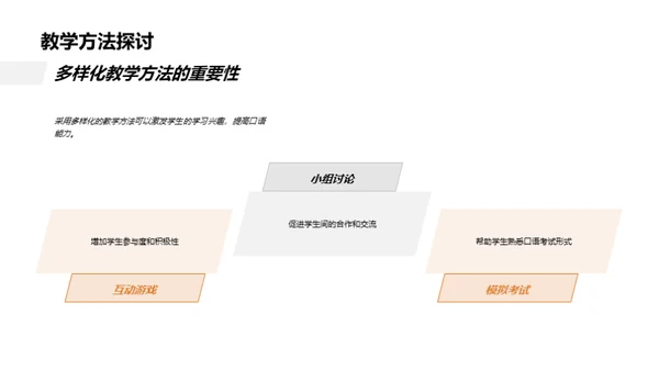 英语口语教学策略