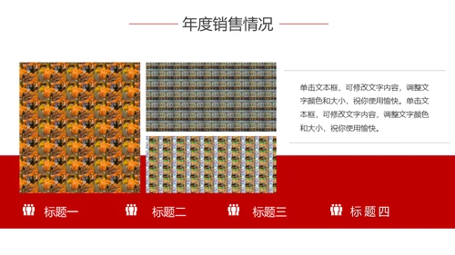私房菜餐饮行业烤肉年终汇报通用PPT模板