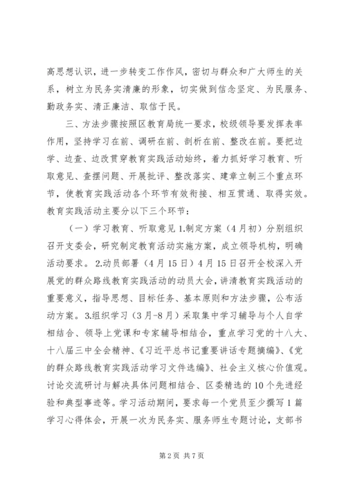 群众路线教育实践方案.docx