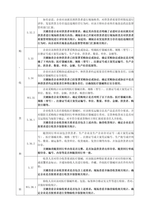 医疗器械经营质量管理综合规范现场检查指导原则.docx