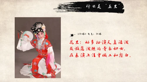 国粹京剧中国戏曲通用PPT模板