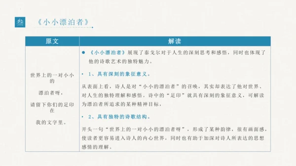 《飞鸟集》泰戈尔整本书阅读拓展课件二年级下册语文（统编版）