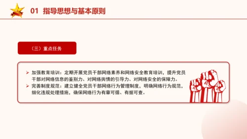 2024年关于规范党员干部网络行为的意见全文学习PPT