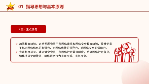 2024年关于规范党员干部网络行为的意见全文学习PPT