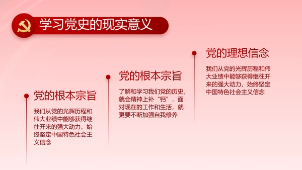 建党100周年大会七一讲话ppt党课