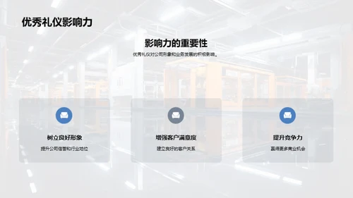 工业机械商务礼仪优化