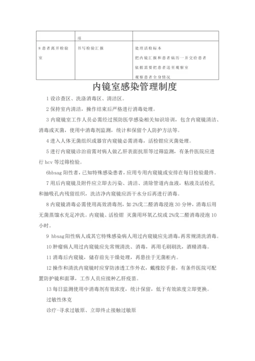 内镜室设备应急专题预案职责等.docx