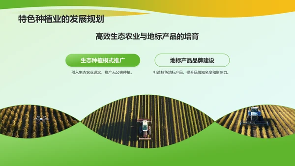 绿色商务风乡村振兴战略PPT模板