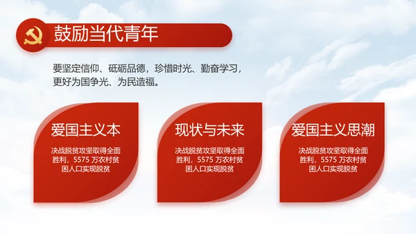 五四青年节少年强则国强动态PPT