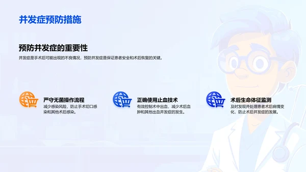 手术全程指导教学PPT模板