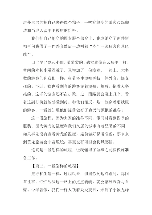 一段别样的旅程作文-1.docx