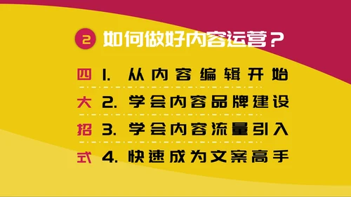 创意卡通新媒体内容运营培训PPT课件